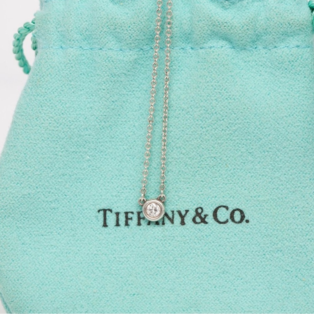 ❤️SOLD❤️Authentic Tiffany & Co. Diamonds by the Yard Single Diamond 0.07 CT .925